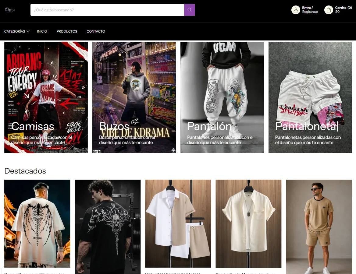 Chyiu Store - E-Commerce
